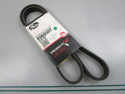 Gates NEW Micro-V Serpentine Belt K060507 6-Rib 51.17" 0810
