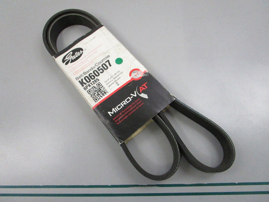 Gates NEW Micro-V Serpentine Belt K060507 6-Rib 51.17" 0810