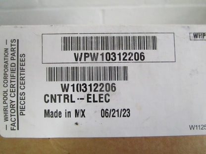 NEW OEM W10312206 Whirlpool Oven Control Board 0820