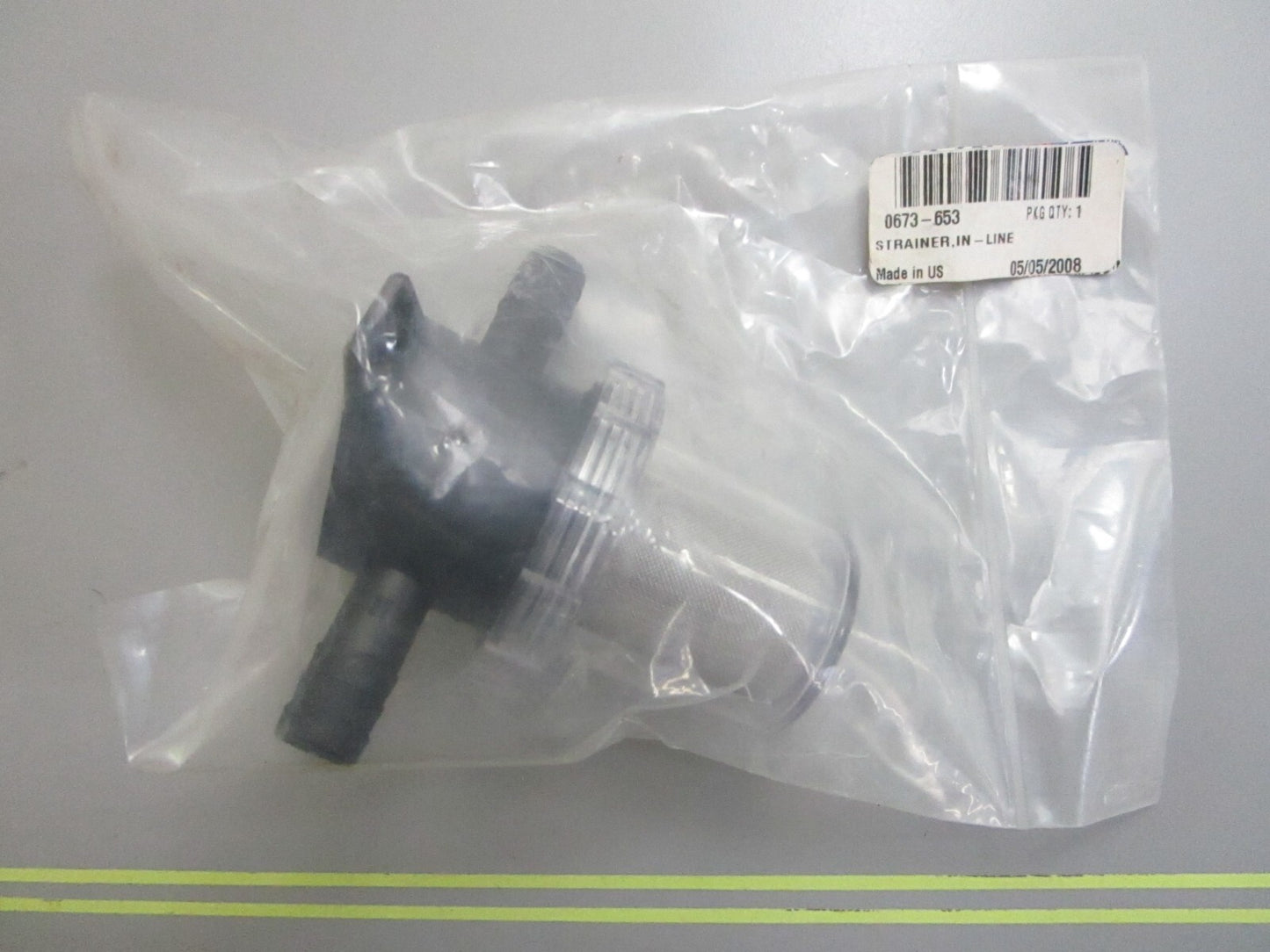 *NEW OEM* 0820 Arctic Cat Tigershark In-Line Strainer 0673-653