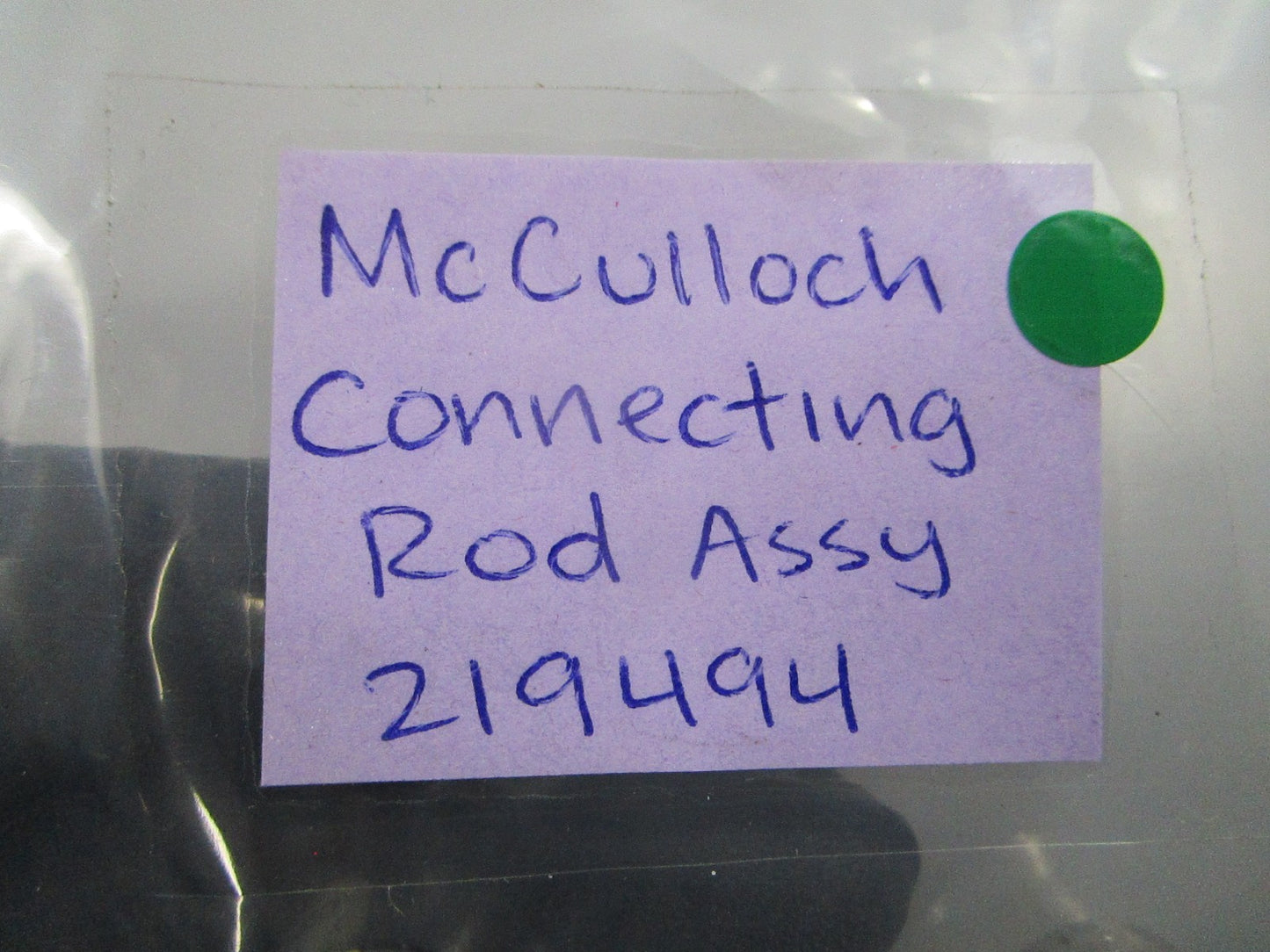 NEW 219494 McCulloch Connecting Rod Assembly 0810