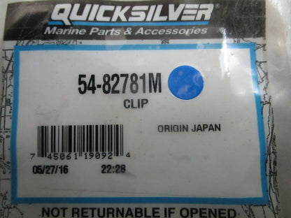 *NEW OEM* (LOT OF 2) 0810 Mercury Quicksilver Clip 54-82781M