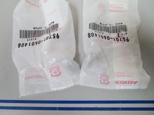 *NEW OEM* (LOT OF 2) 0810 Honda Flange Bolt 95701-0601408