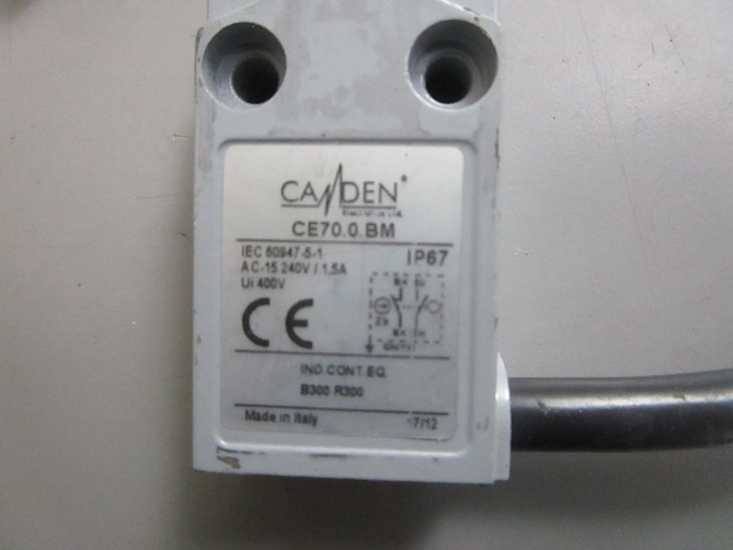 *NEW* 0820 Camdem Limit Switch CE70.0.BM