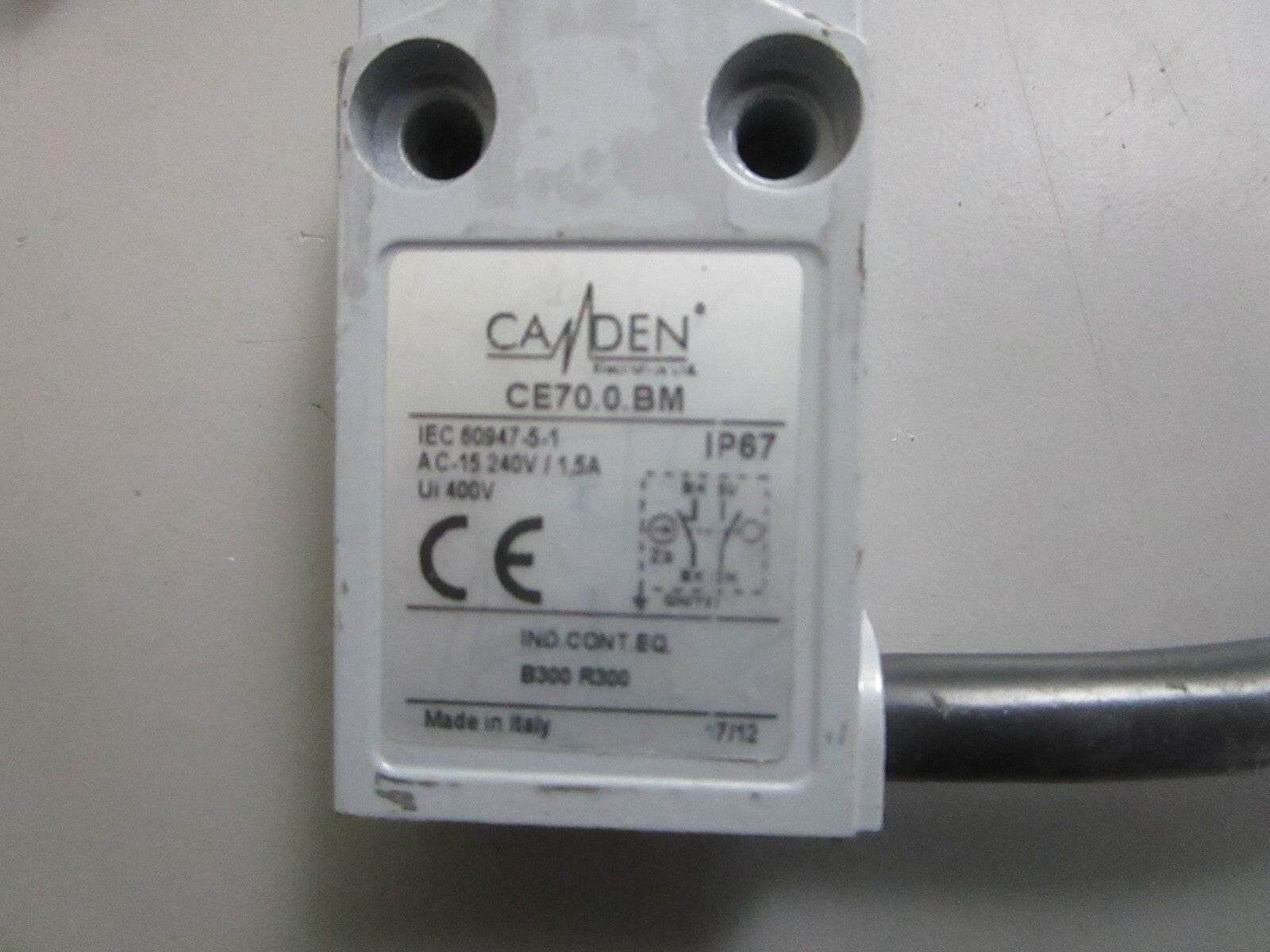 *NEW* 0820 Camdem Limit Switch CE70.0.BM