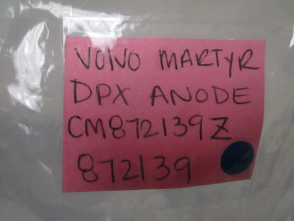 *NEW OEM* 0720 Volvo Martyr DPX Anode CM872139Z 872139