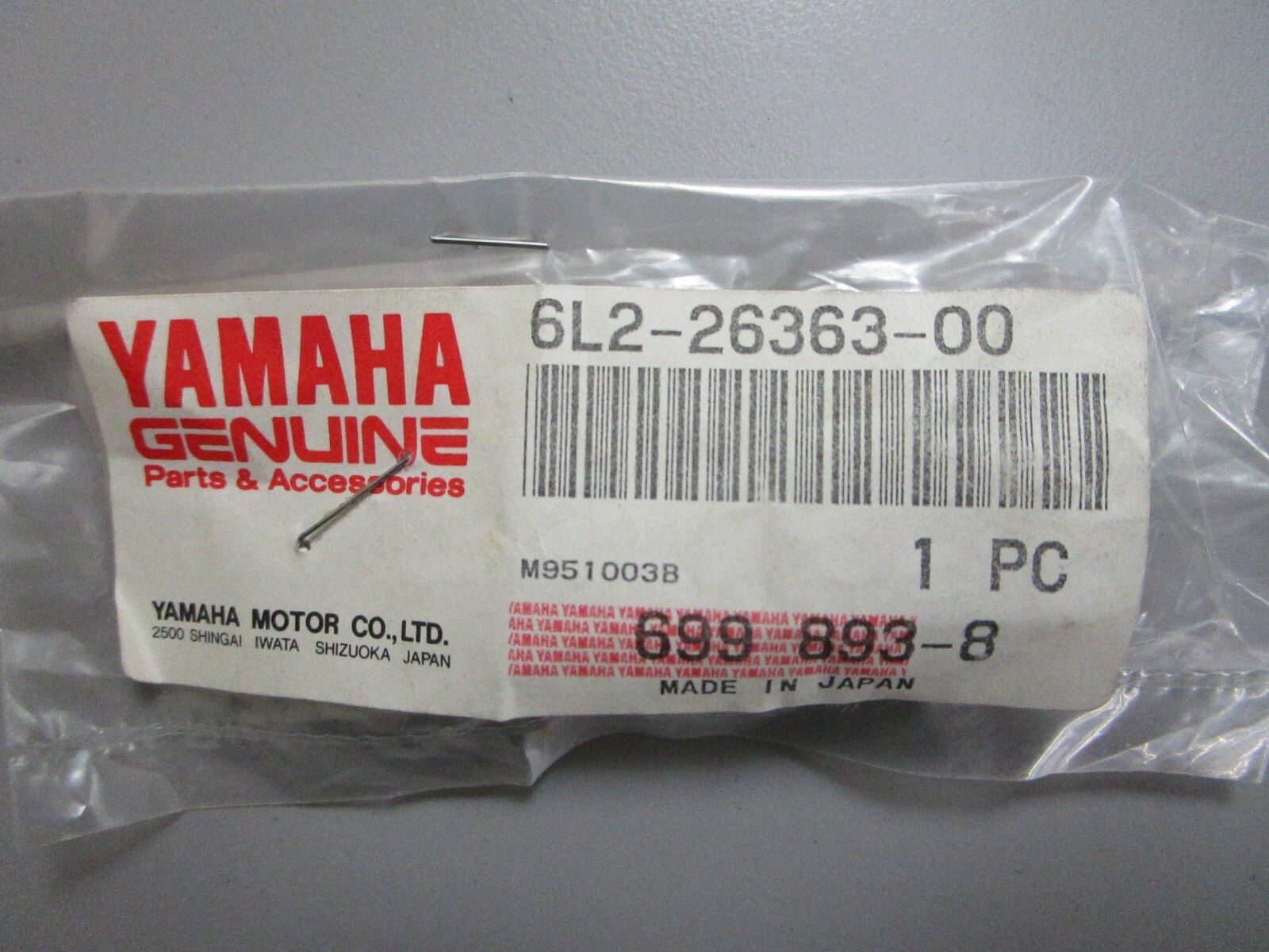 *NEW OEM* 0810 Yamaha Cable End 6L2-26363-00-00