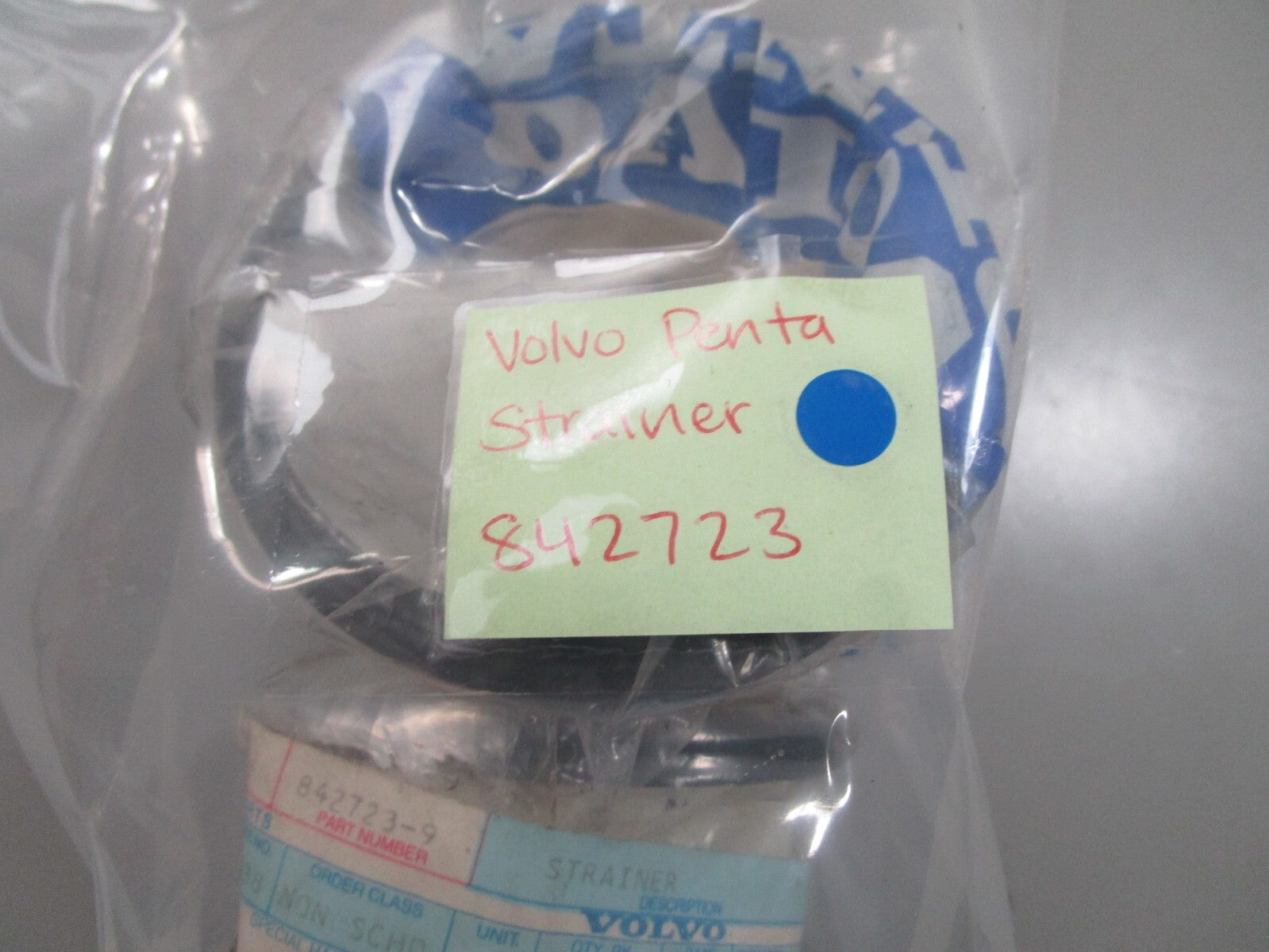 *NEW OEM* 0820 Volvo Penta Strainer 842723