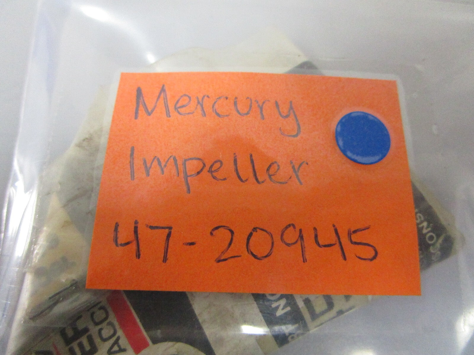 *NEW OEM* 0720 Mercury Quicksilver Impeller 47-20945