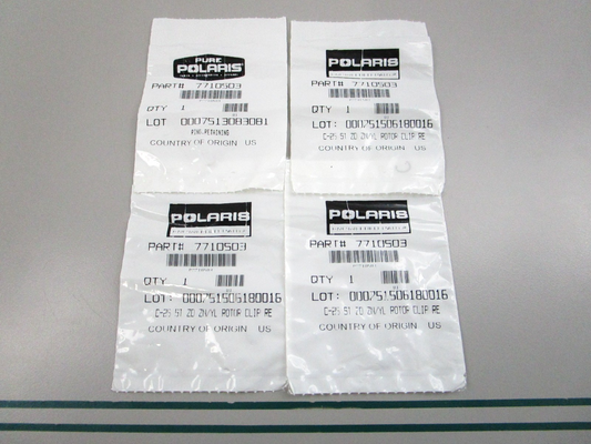 NEW OEM (LOT OF 4) 7710503 Polaris Retaining Ring 0810