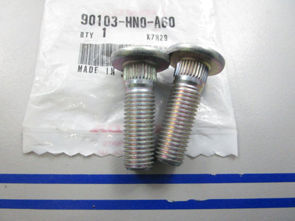 *NEW OEM* (LOT OF 2) 0810 Honda Wheel Bolt 90103-HN0-A60