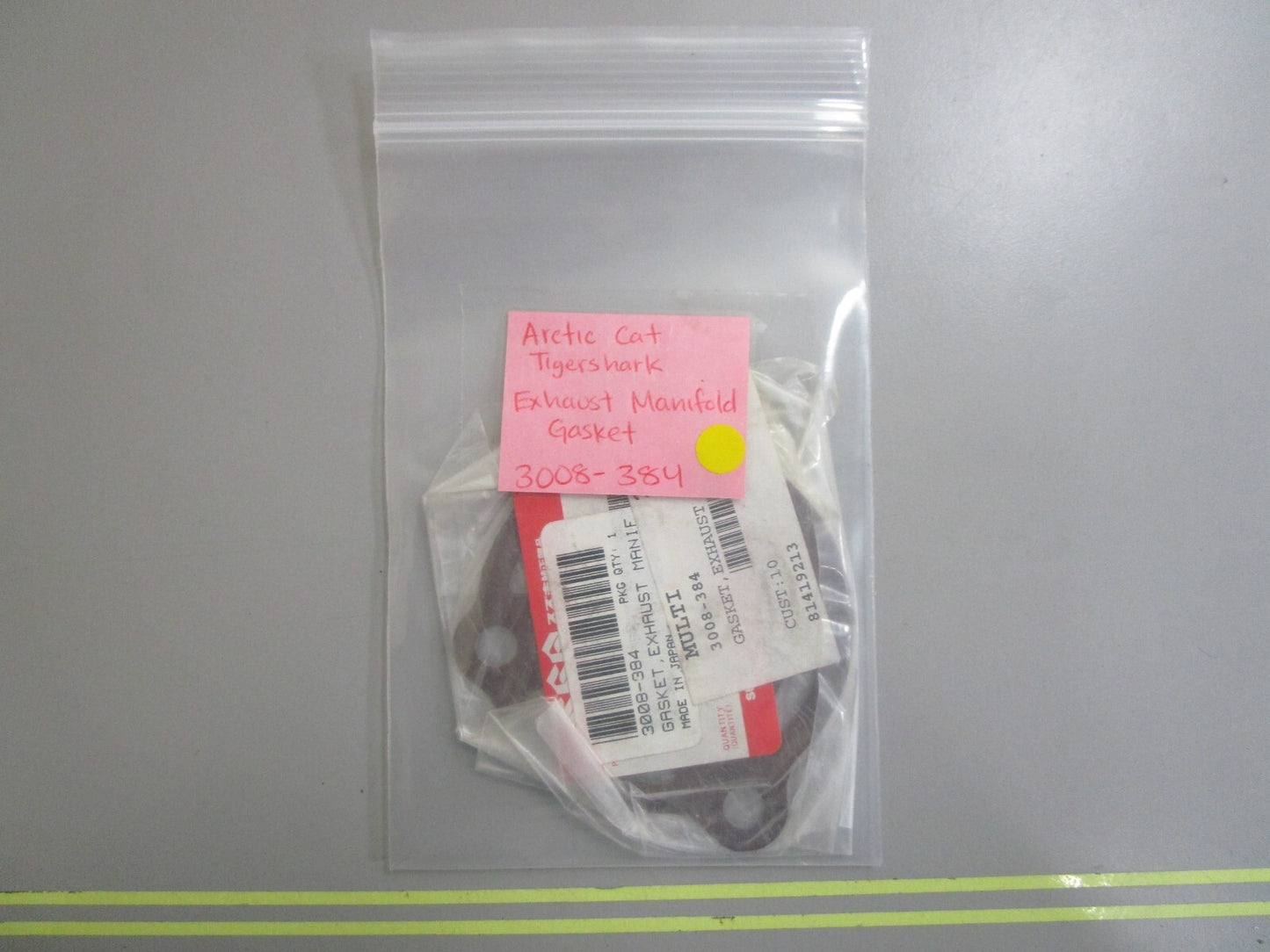 *NEW OEM* 0810 Arctic Cat Tigershark Exhaust Manifold Gasket 3008-384