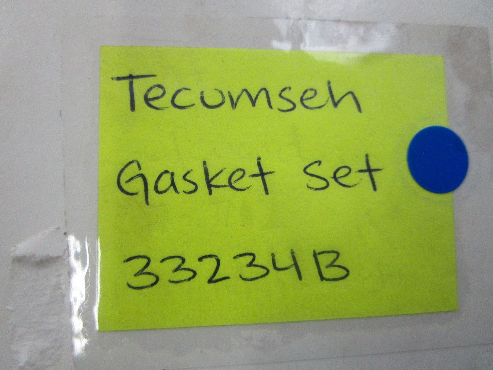 NEW OEM 33234B Tecumseh Gasket Set 0810
