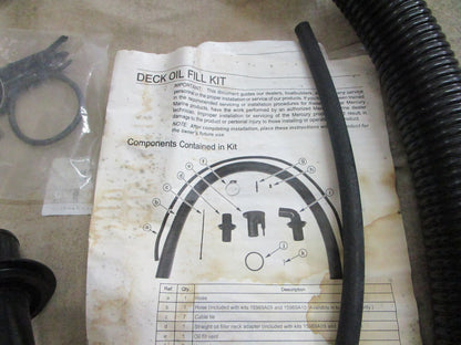 *NEW OEM* 0820 Mercury Quicksilver Oil Deck Fill Kit 15969A09