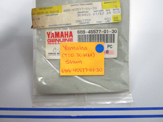 *NEW OEM* 0810 Yamaha (T:0.30MM) Shim 688-45577-01-30