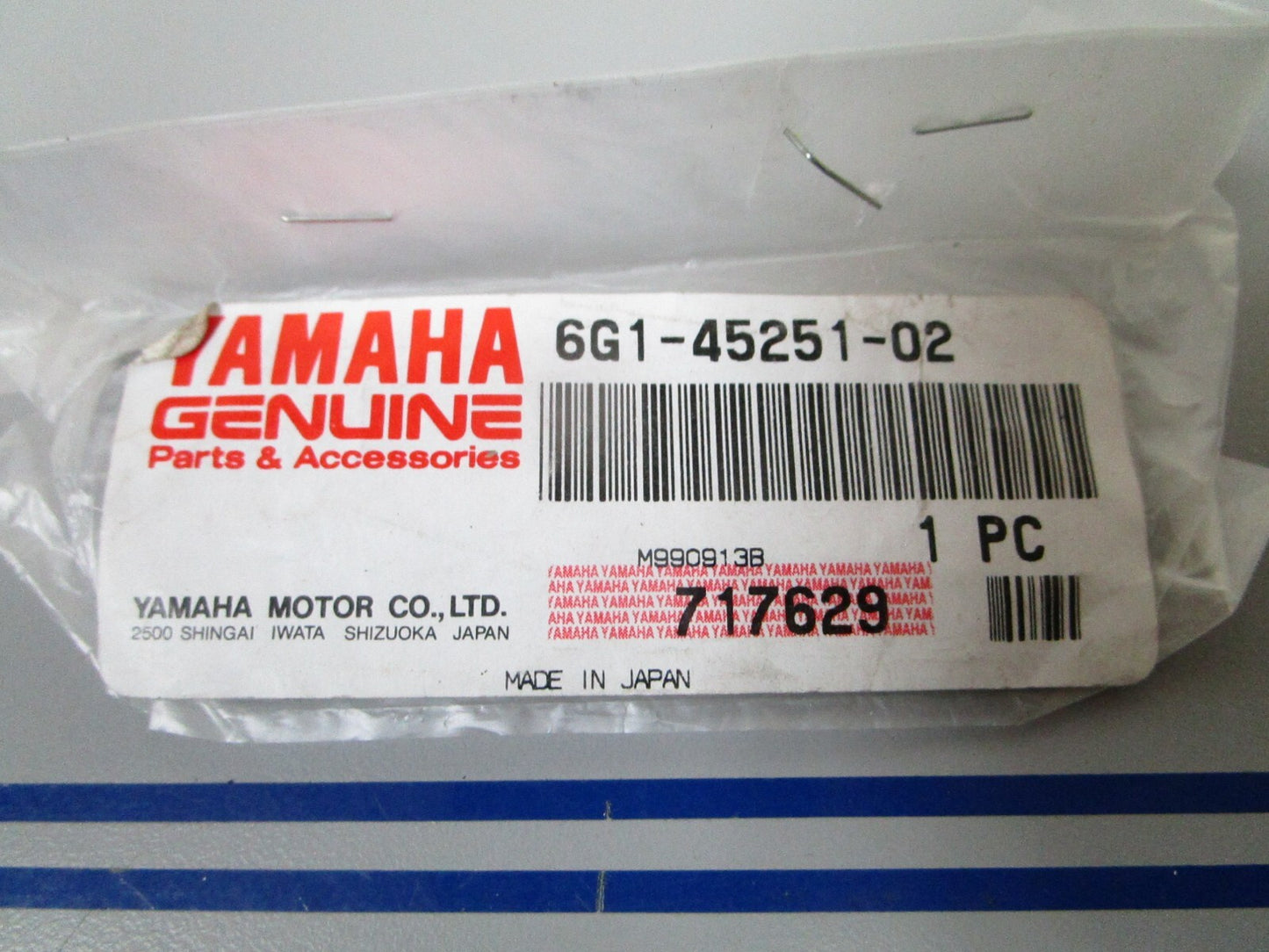 *NEW OEM* 0810 Yamaha Anode 6G1-45251-02-00