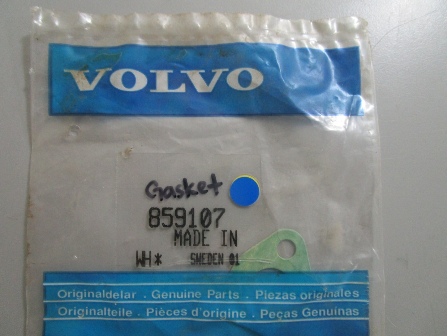 *NEW OEM* 0810 Volvo Penta Gasket 859107