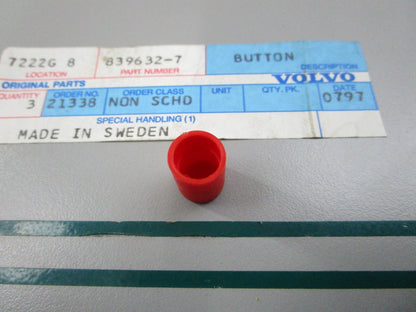 NEW OEM 839632 Volvo Penta Button 0810