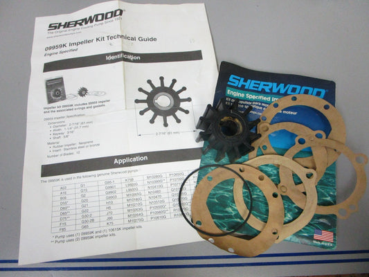 NEW OEM 09959K Sherwood Impeller Kit 0720