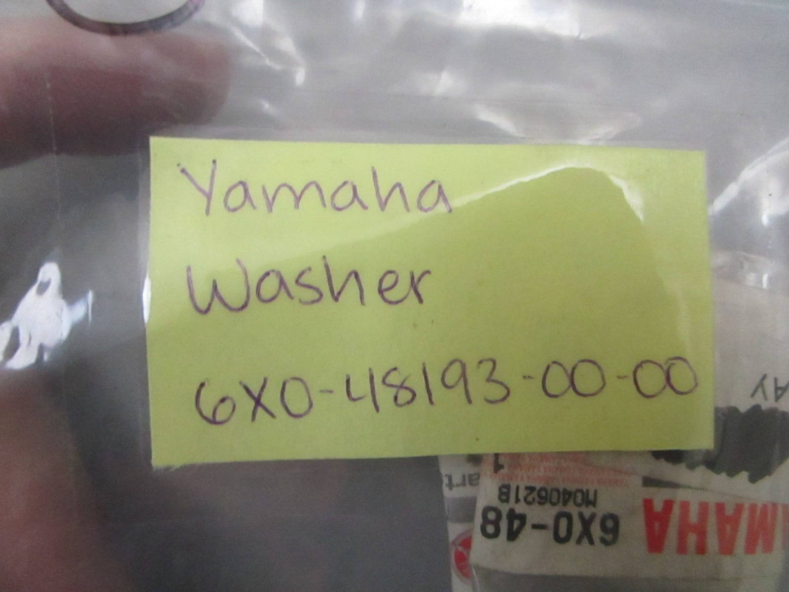 *NEW OEM* 0770 Yamaha Washer 6X0-48193-00-00