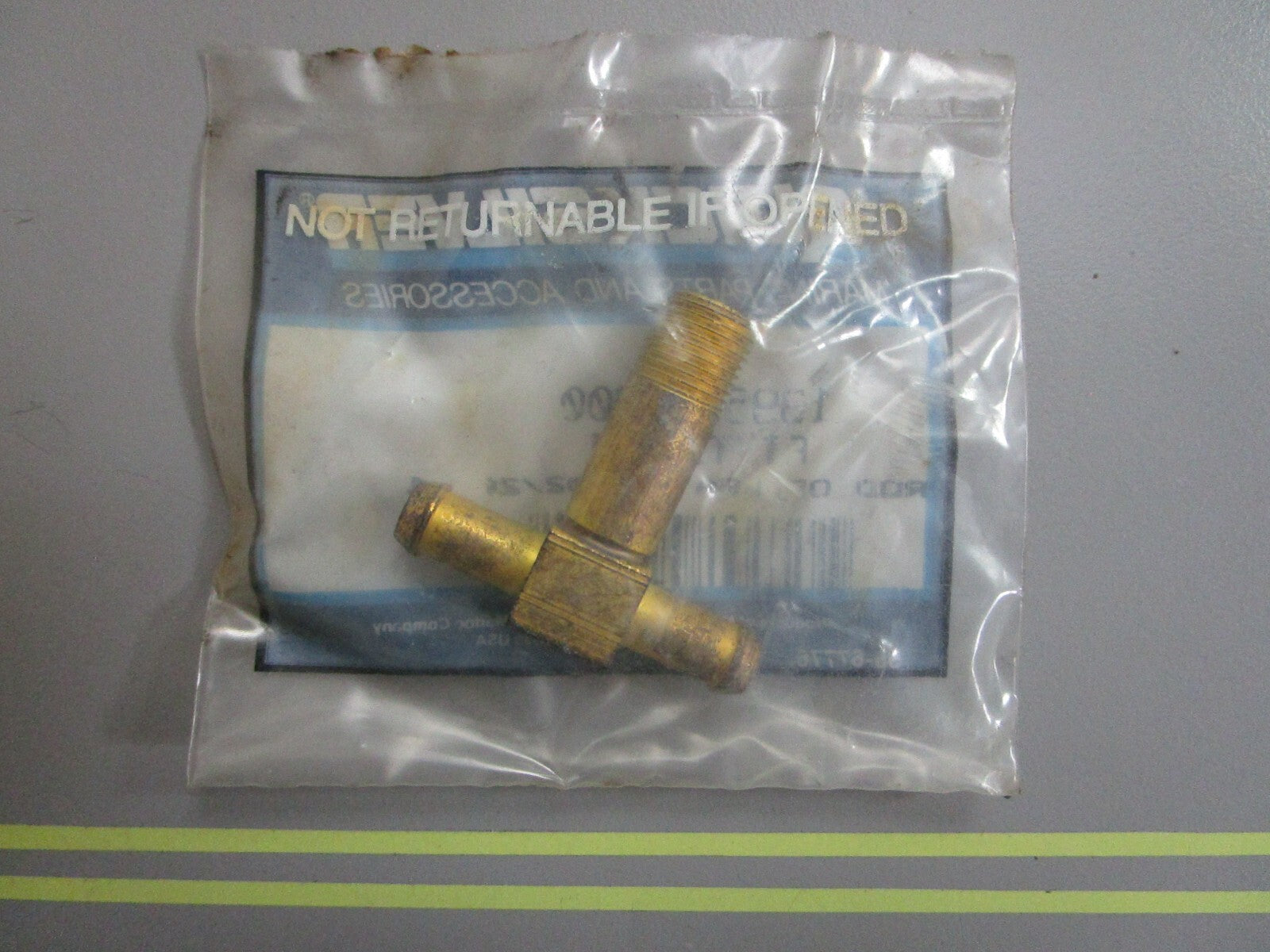 *NEW OEM* 0820 Mercury Quicksilver T-Fitting 1395-7900