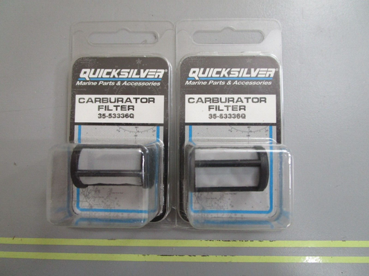 *NEW OEM* (LOT OF 2) 0770 Mercury Quicksilver Carburetor Fuel Filter 35-53336Q