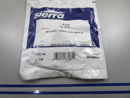 *NEW* 0810 Sierra Oil Seal 18-0265 Replaces: Yamaha 93101-28M16-00