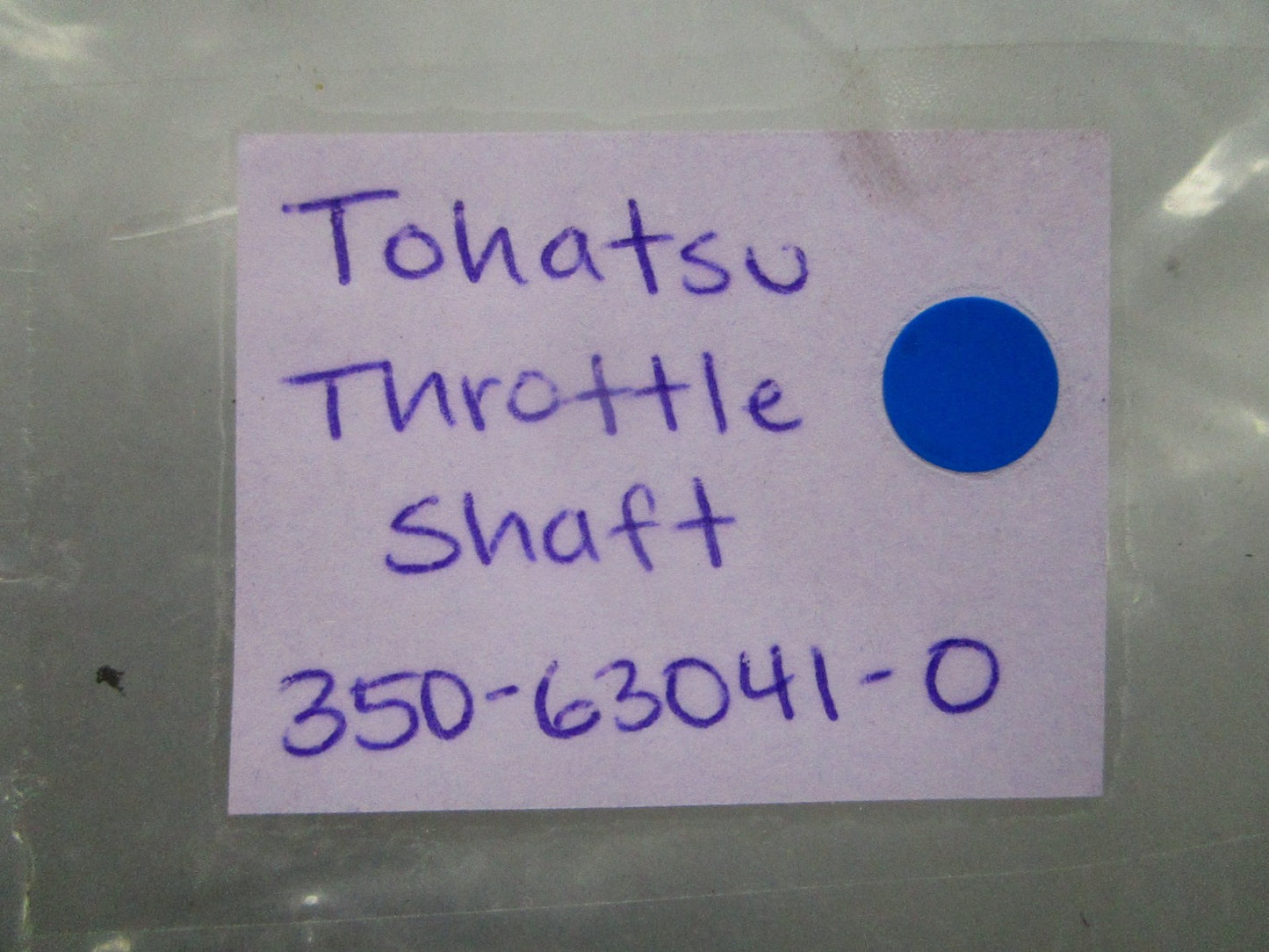 *NEW OEM* 0810 Tohatsu Throttle Shaft 350-63041-0 350630410