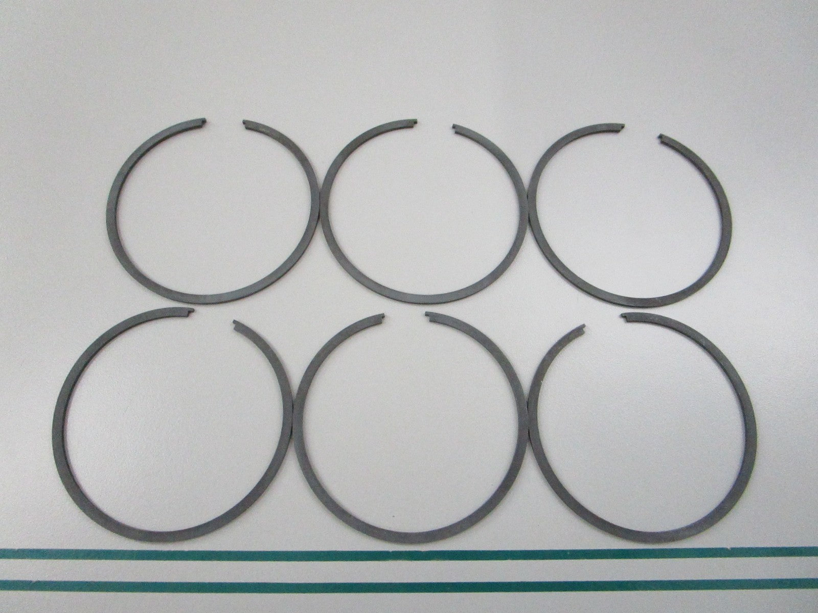 NEW OEM 39-78816A12 Mercury Quicksilver 6 Piston Ring Set 0810