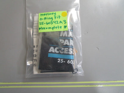 *NEW OEM* 0810 Mercury Quicksilver O-Ring Kit  25-60342A3 (Incomplete)