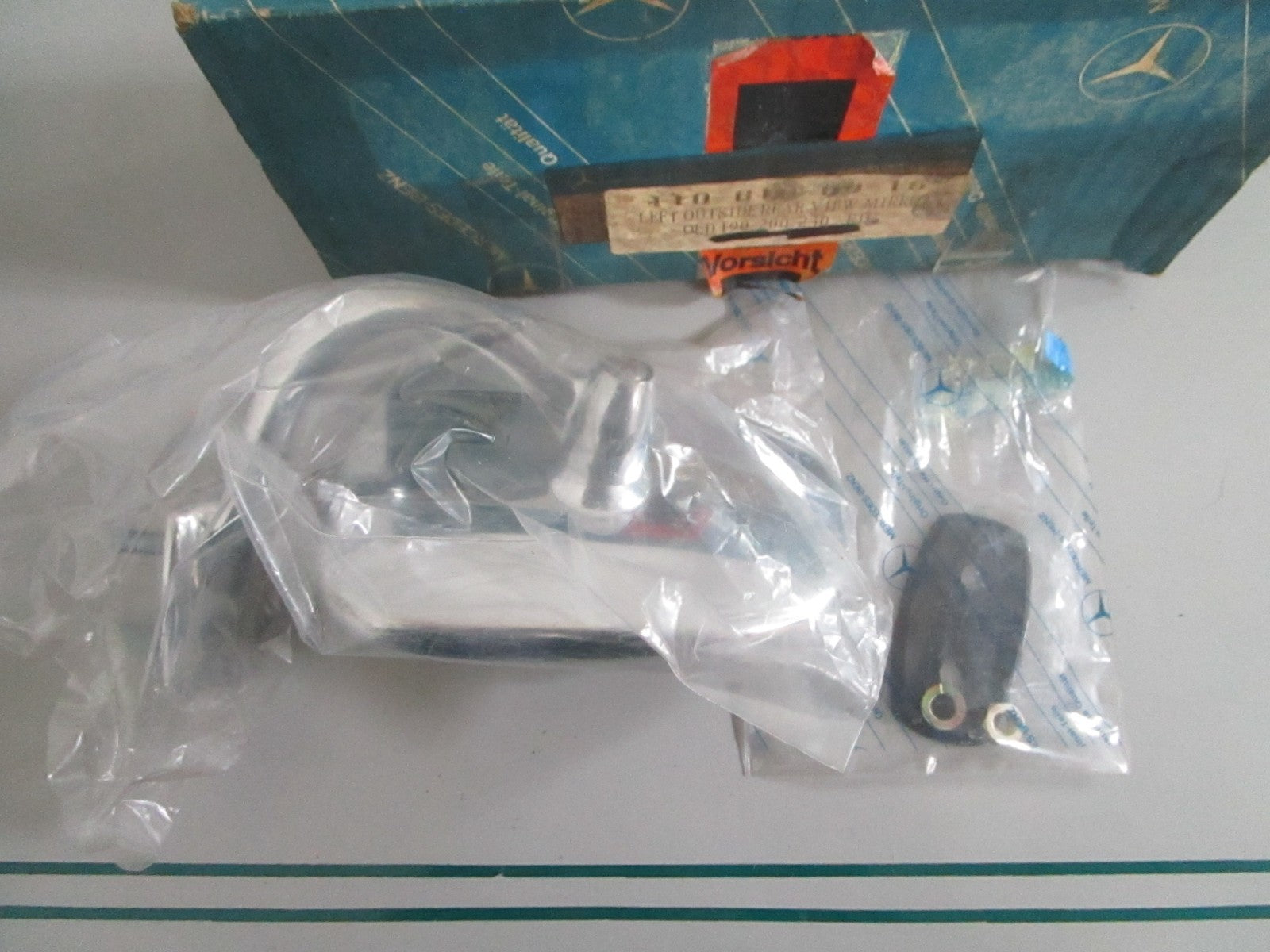 NEW OEM 1108100716 Mercedes-Benz Left Side Rear View Mirror 0820