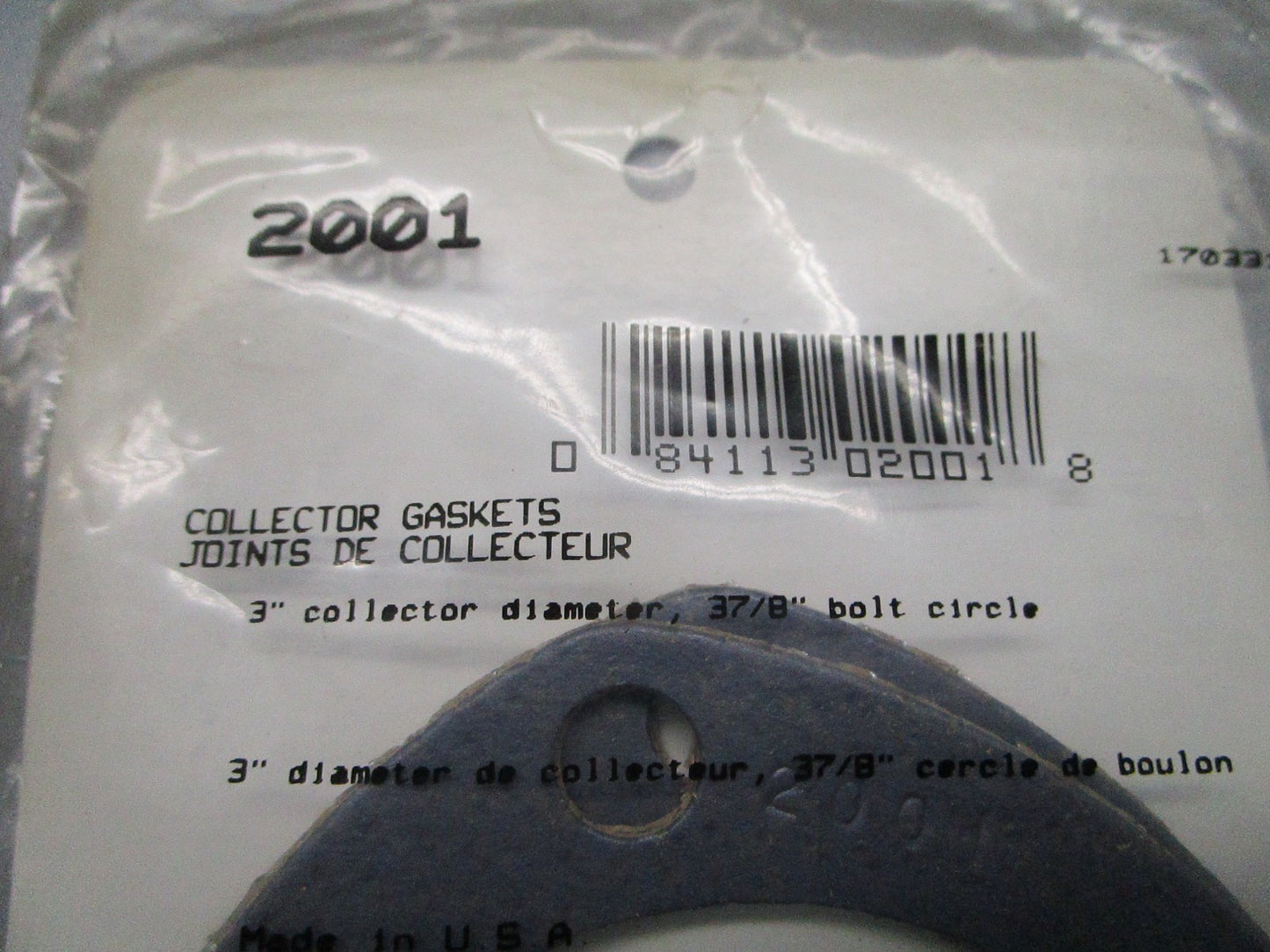 *NEW* 0810 Fel-Pro Collector Gasket Set 2001
