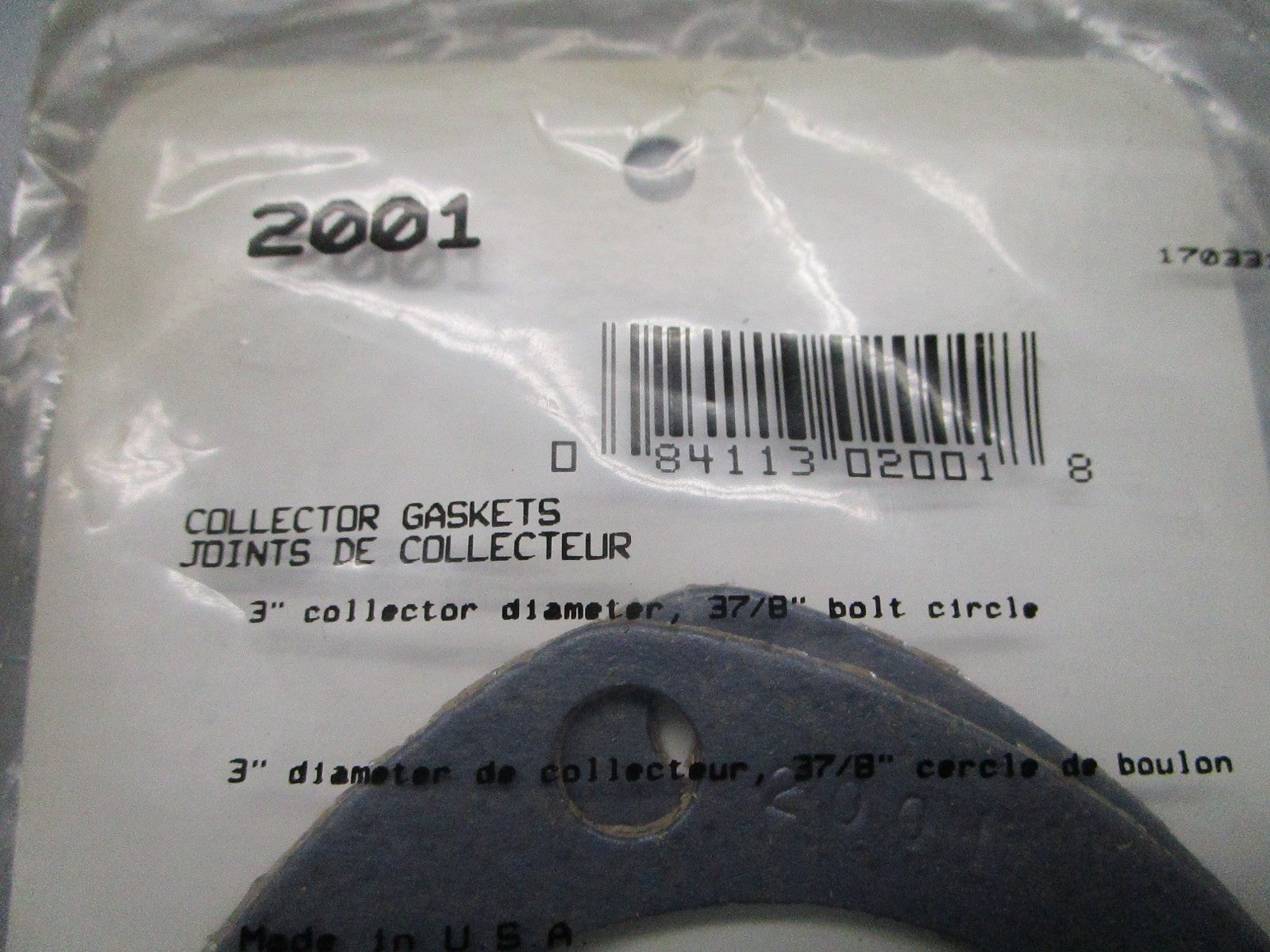 *NEW* 0810 Fel-Pro Collector Gasket Set 2001