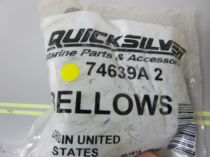 *NEW OEM* 0810 Mercury Quicksilver Bellows 74639A2