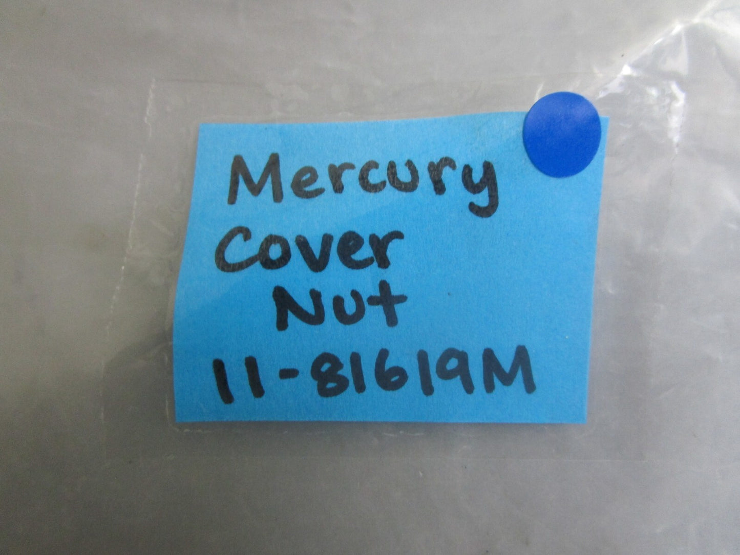 *NEW OEM* 0810 Mercury Quicksilver Cover Nut 11-81619M