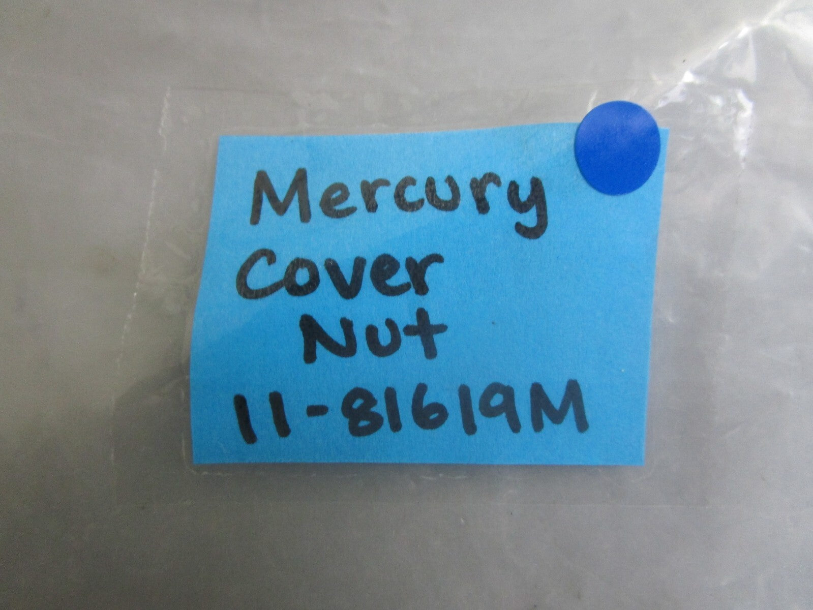 *NEW OEM* 0810 Mercury Quicksilver Cover Nut 11-81619M