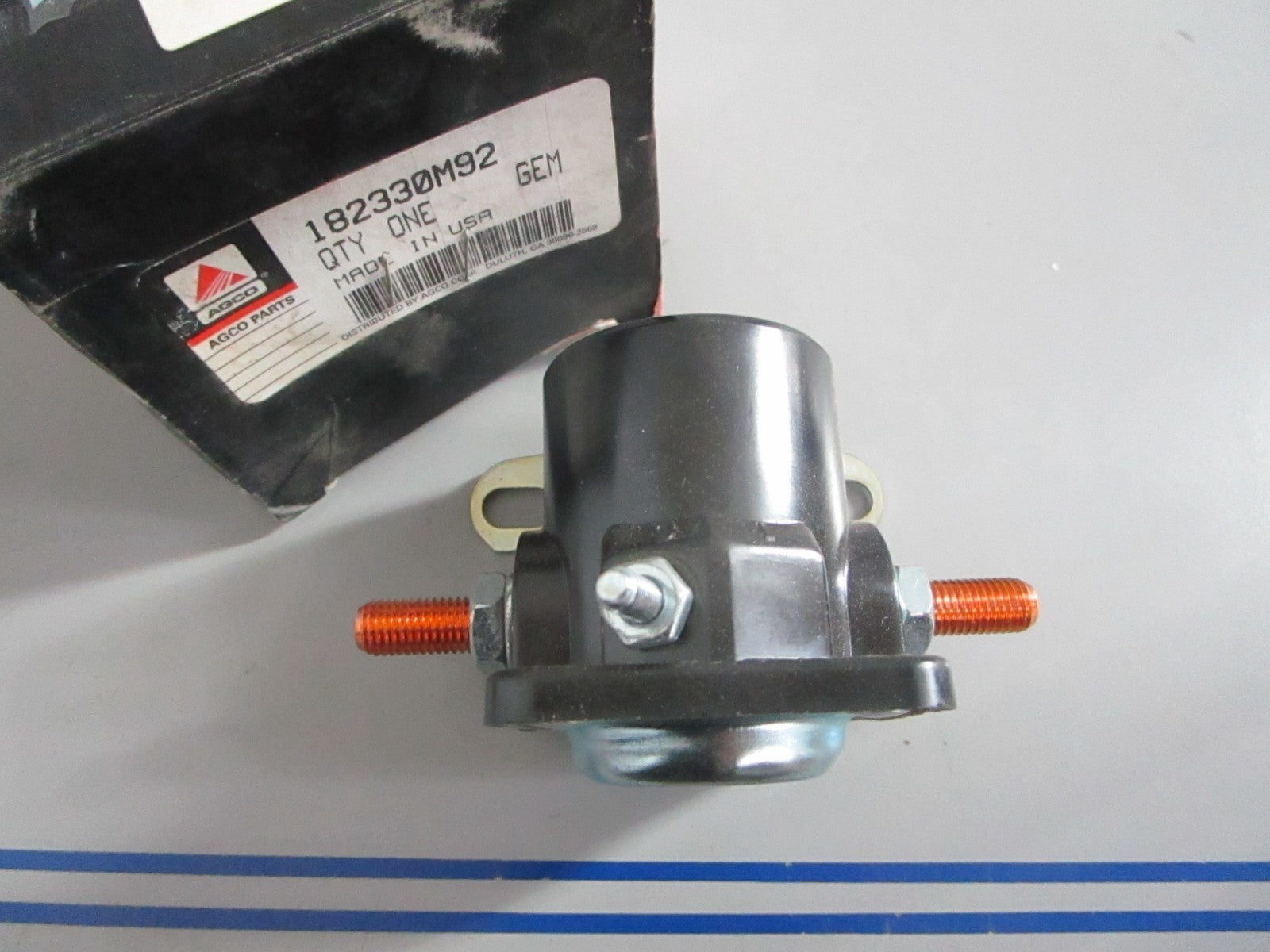NEW OEM 182330M92 AGCO Solenoid 0820