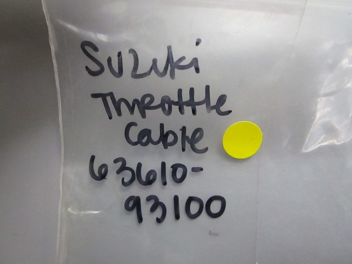 *NEW OEM* 0810 Suzuki Throttle Cable 63610-93100