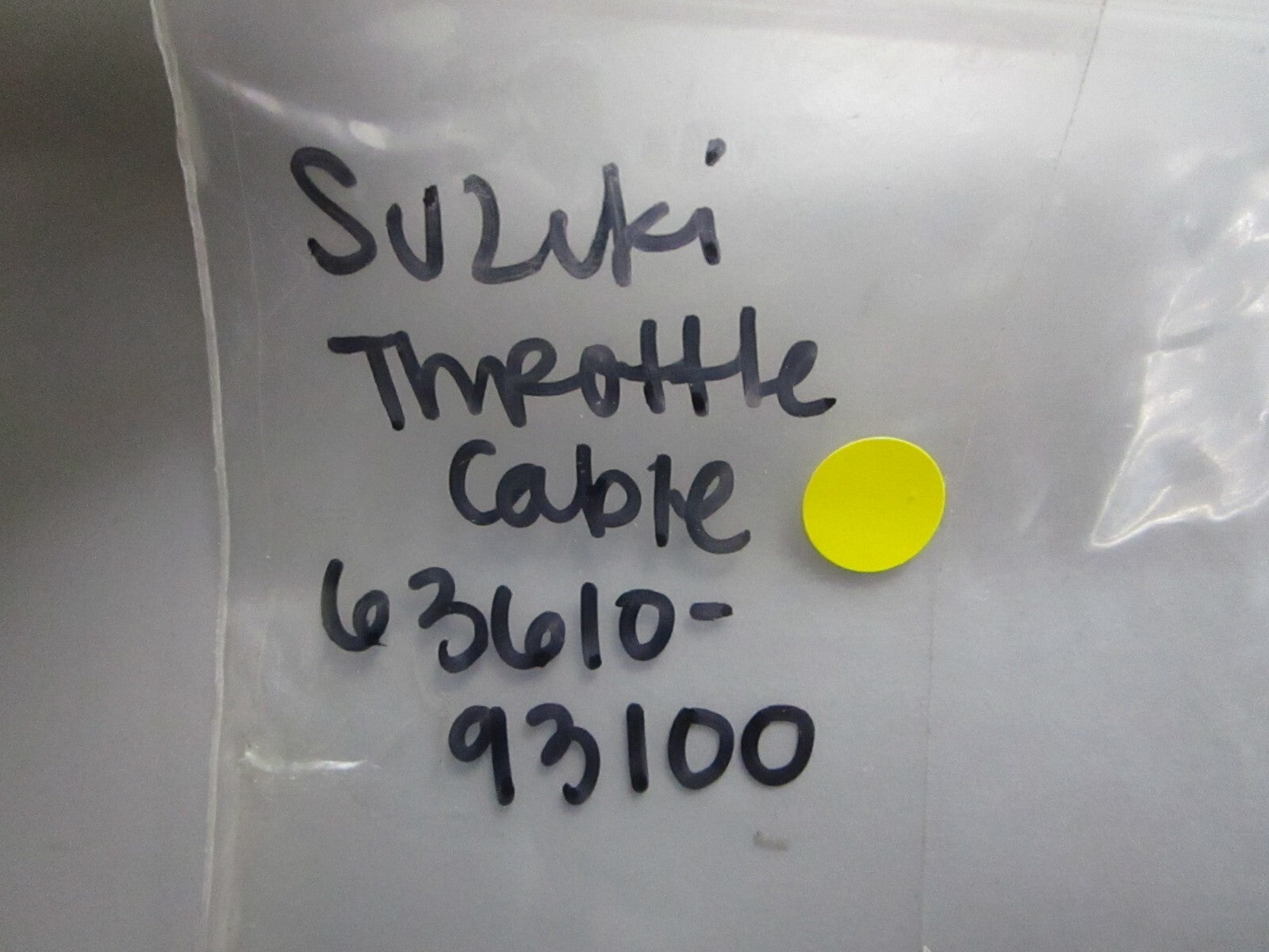 *NEW OEM* 0810 Suzuki Throttle Cable 63610-93100