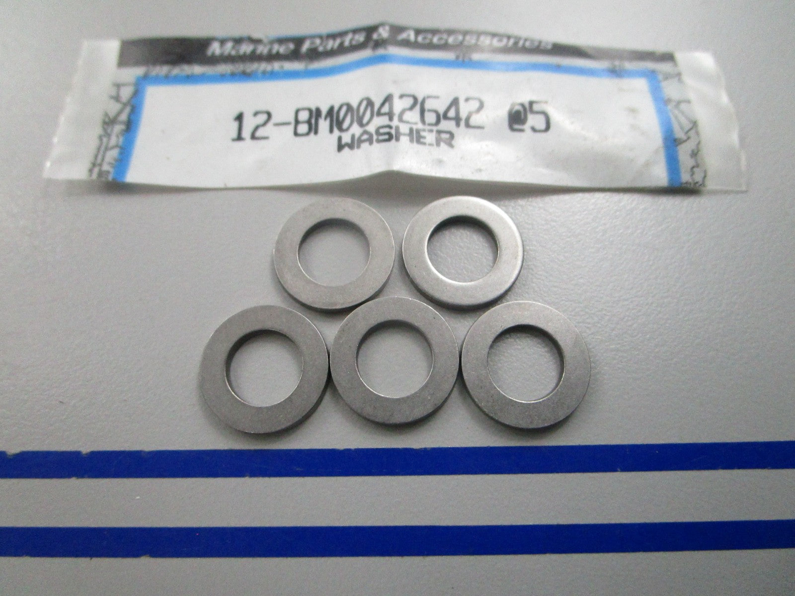 NEW OEM (LOT OF 5) 12-8M0042642 Mercury Quicksilver Washer 0810