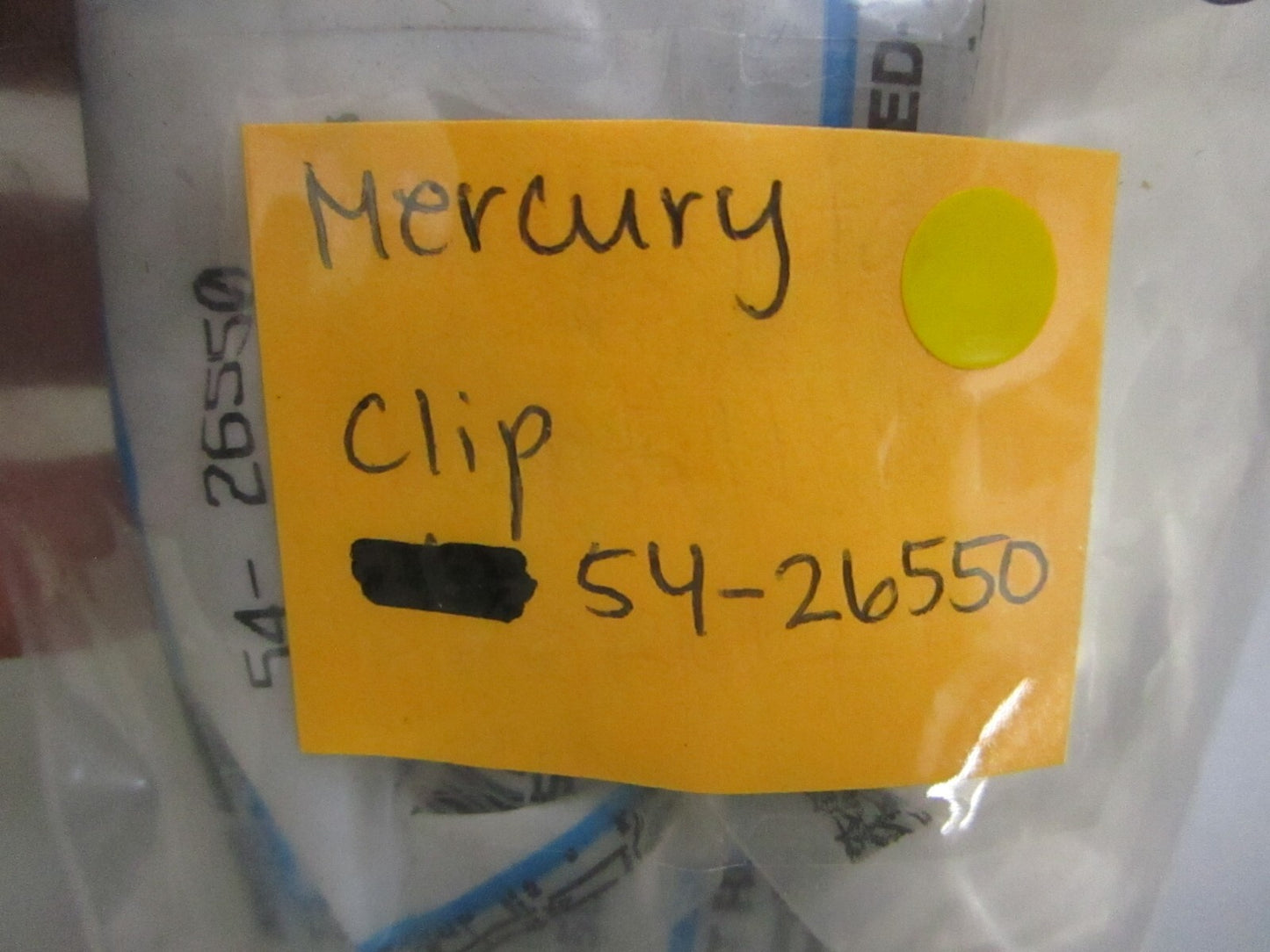 *NEW OEM* 0750 Mercury Quicksilver CLIP 54-26550