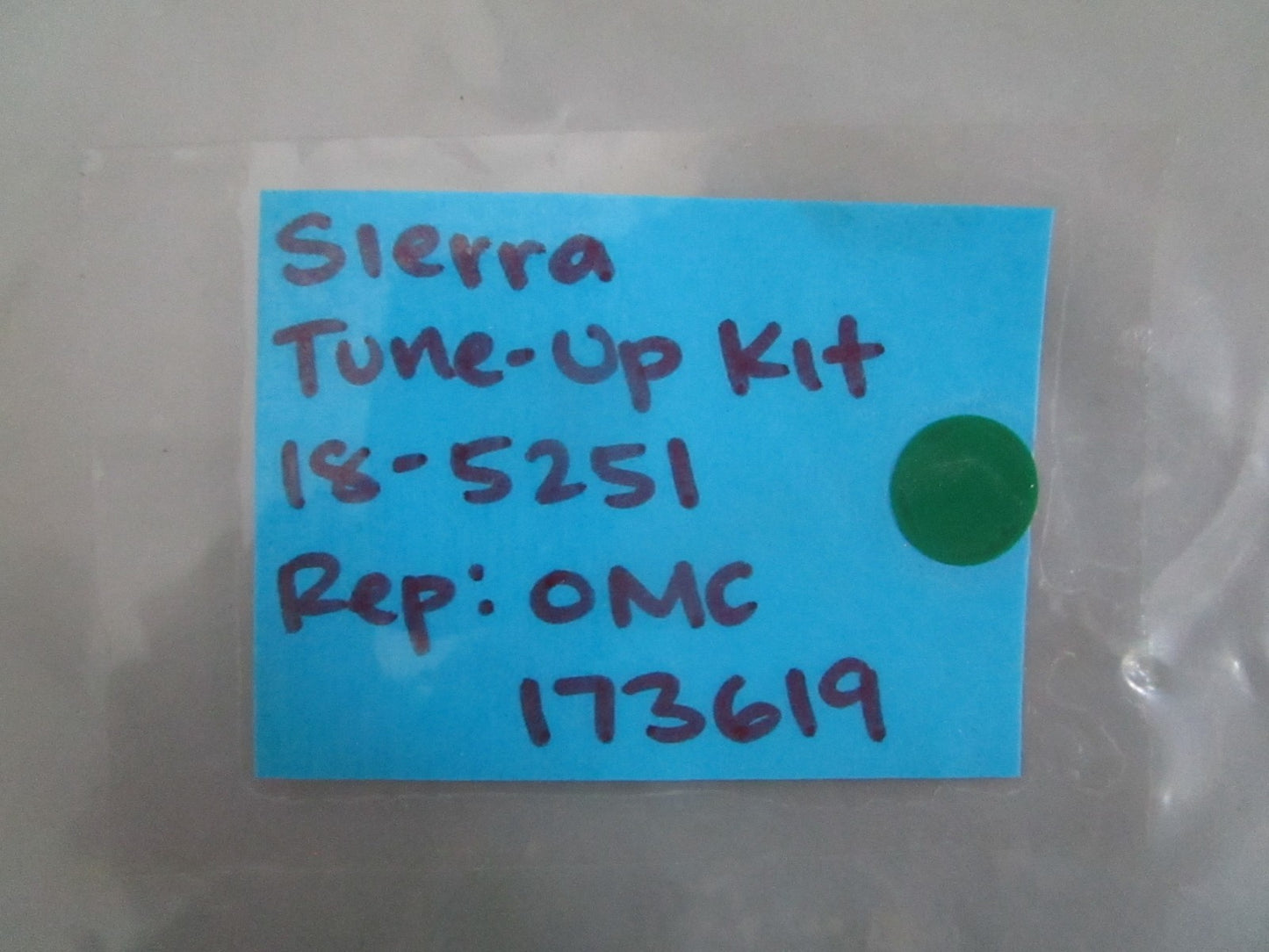 NEW 18-5251 Sierra Tune-Up Kit Rep: 173619 OMC 0820