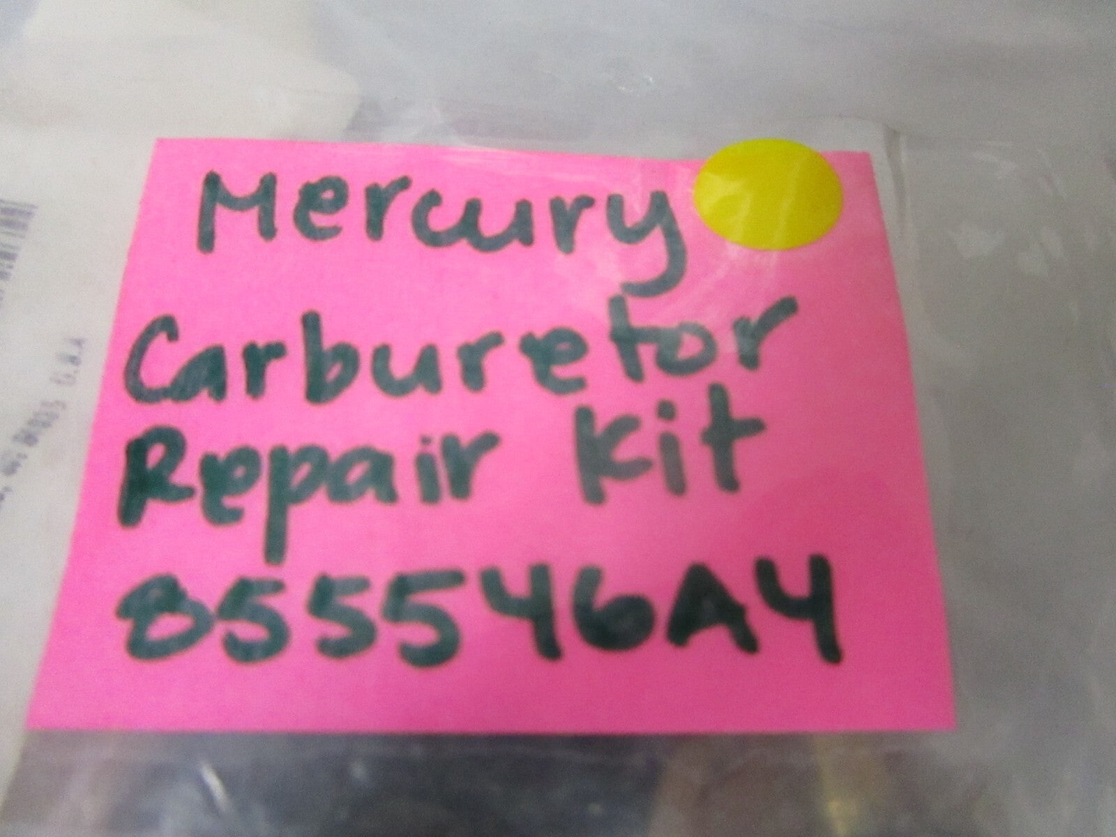 *NEW OEM* 0750 Mercury Quicksilver CARBURETOR REPAIR KIT 855546A4