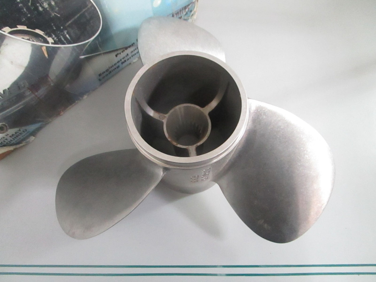 NEW OEM QS3326S Mercury Bravo 14×26 Stainless Steel Propeller 0820