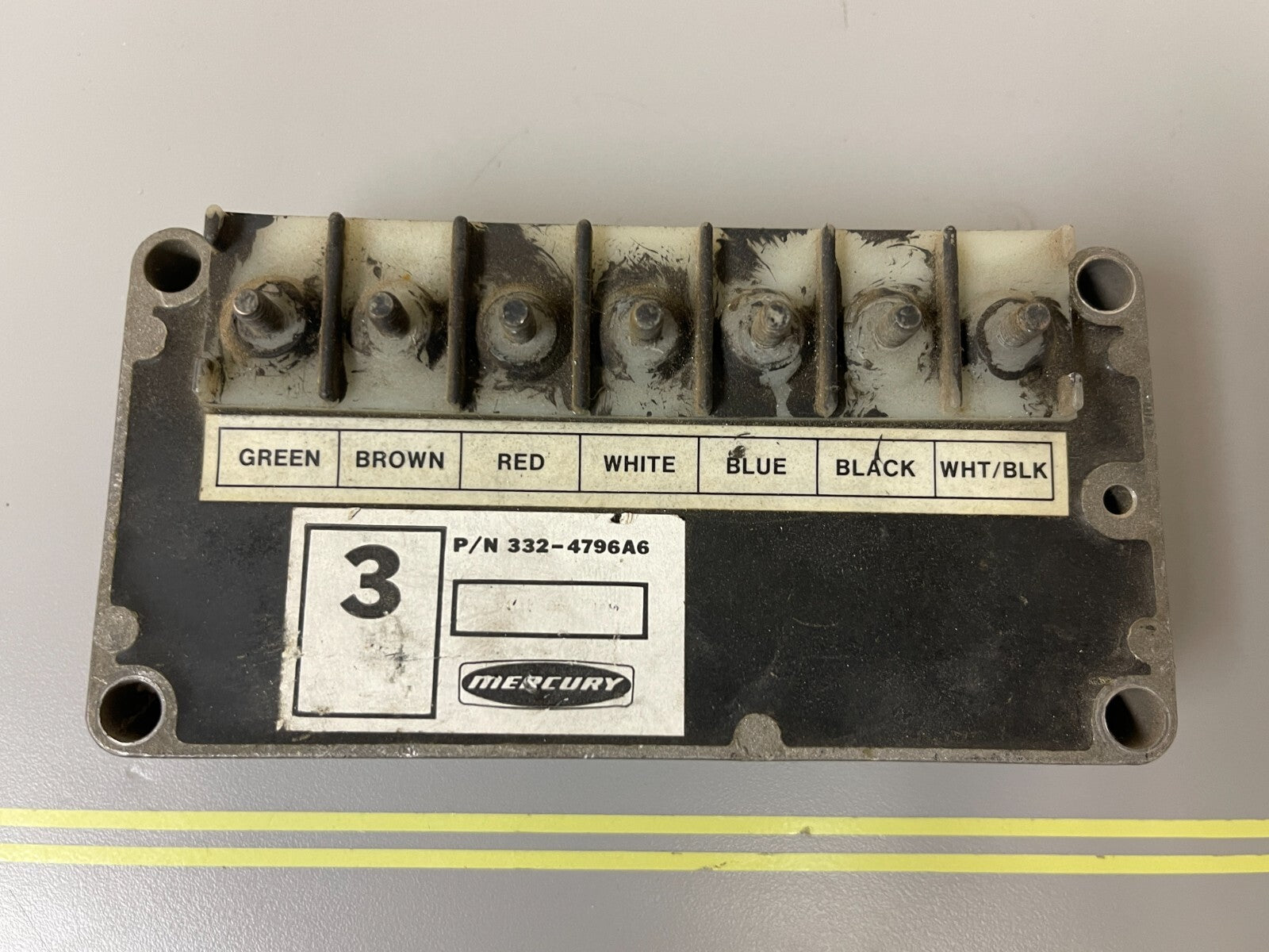 *NEW OEM* 0720 Mercury Quicksilver Switch Box Assembly 332-4796