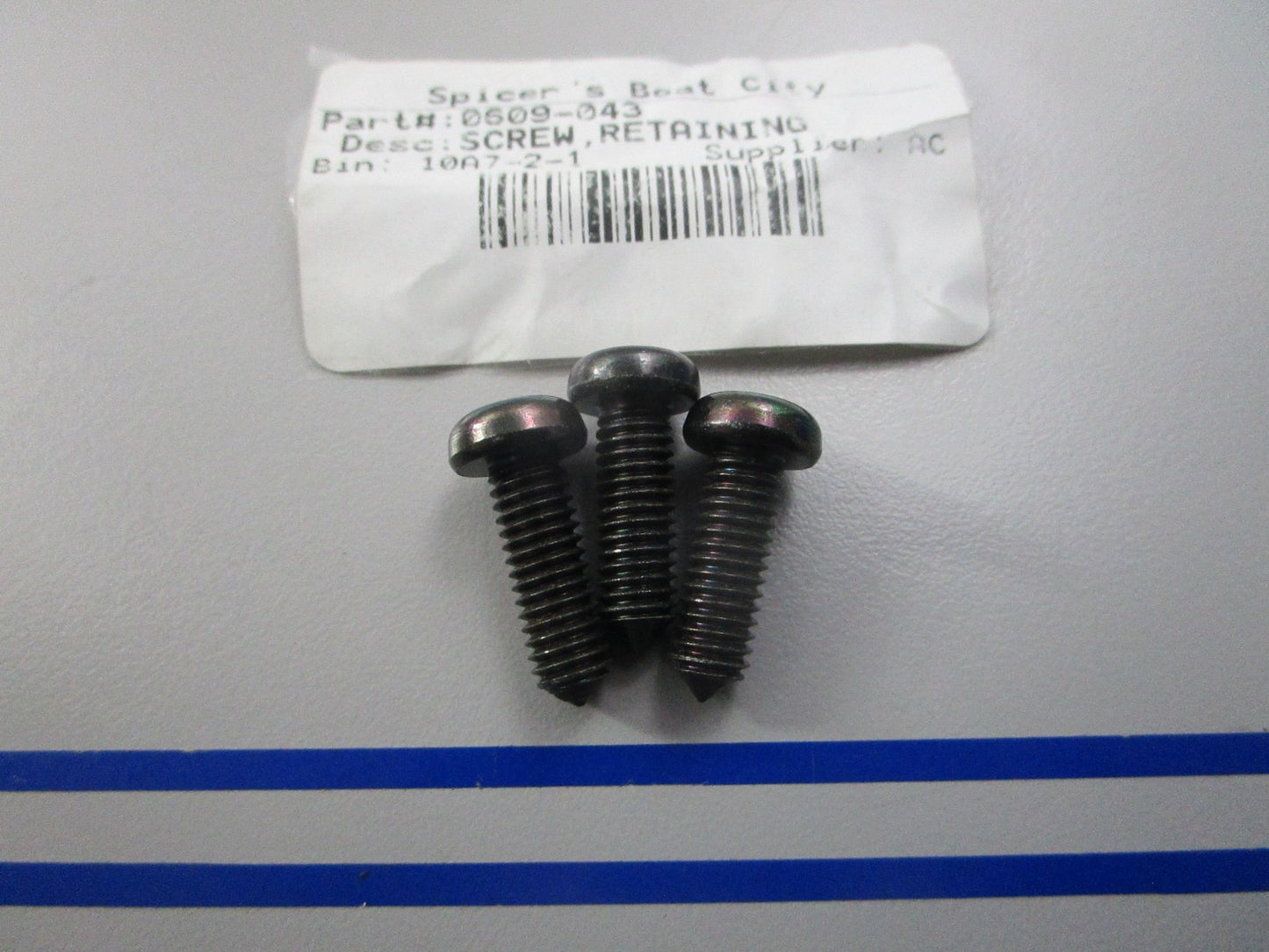 NEW OEM (LOT OF 3) 0609-043 Arctic Cat Retaining Screw 0810