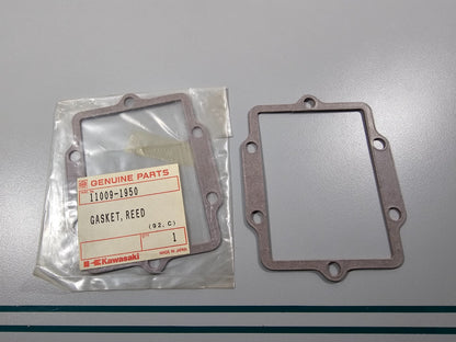 NEW OEM (LOT OF 2) 11009-1950 Kawasaki Reed Gasket 0810