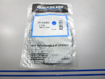 NEW OEM 25-832062 Mercury Quicksilver O-Ring 0810