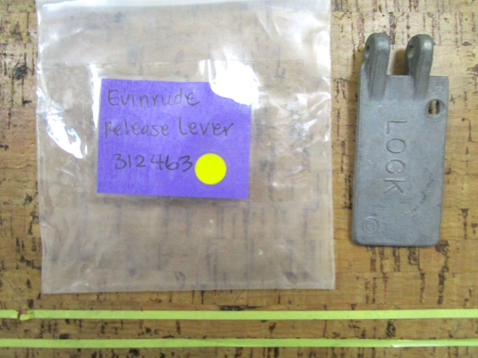 *NEW OEM* 0750 OMC Johnson Evinrude RELEASE LEVER 312463 0312463