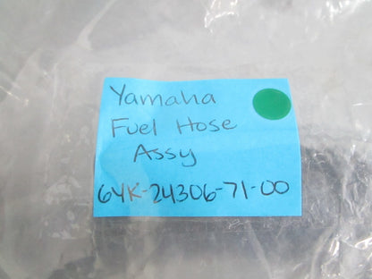 NEW OEM 6YK-24306-71-00 Yamaha Fuel Hose Assy 0820
